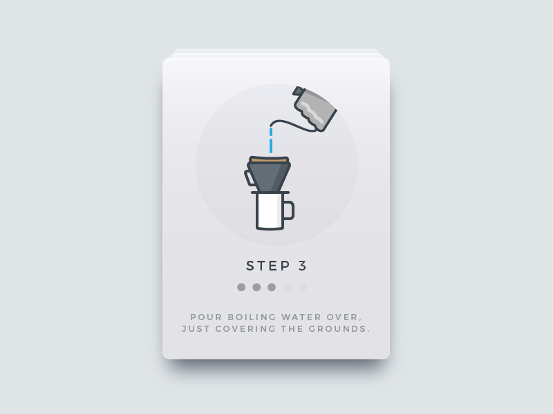 Coffee Rating App Instructions by Alex Eiman on Dribbble