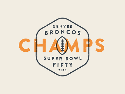Broncos Win the Super Bowl badge broncos champions championship badge denver broncos football super bowl