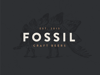 Fossil Craft Beers - Dark