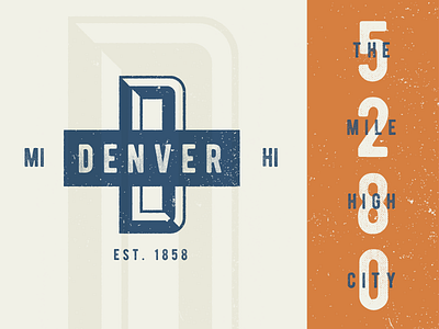 Denver 5280 5280 city city logo colorado denver high logo mile mile high city vintage