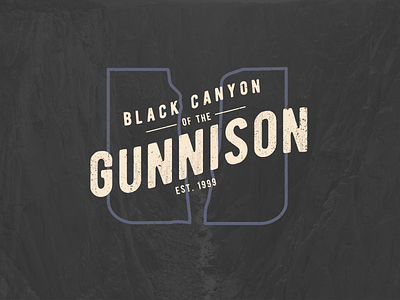 Black Canyon of the Gunnison badge black black canyon of the gunnison canyon colorado gunnison icon national park