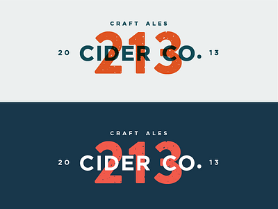 213 Logo Overlap 213 ales badge cider colorado springs logo number overlap