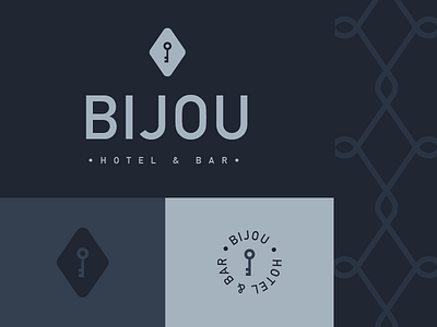 Bijou - Elements bar branding colorado springs diamond elegant hotel key