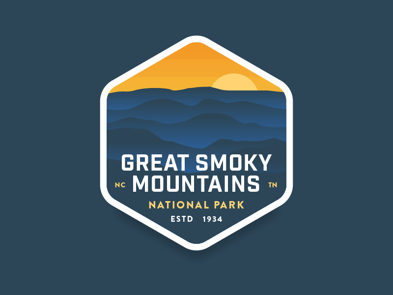 Great Smoky Mountains by Alex Eiman on Dribbble