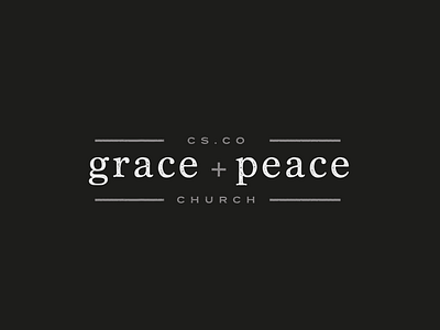 Grace + Peace Church Branding