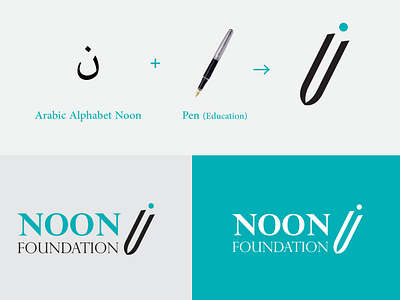 Noon Educational Foundation brand design brand identity