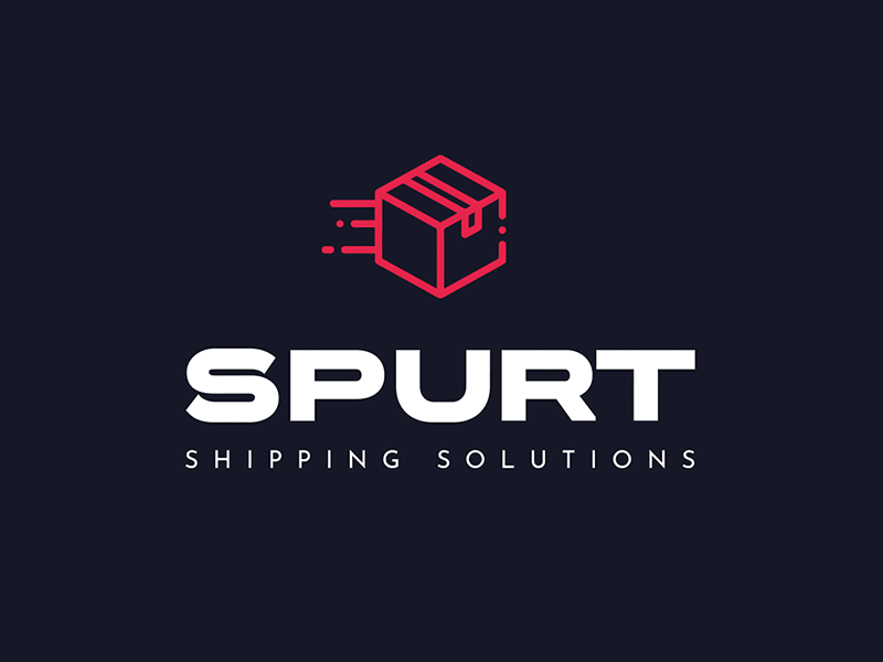 SPURT Shipping Solutions | Branding animation branding graphic design logo shipping startup