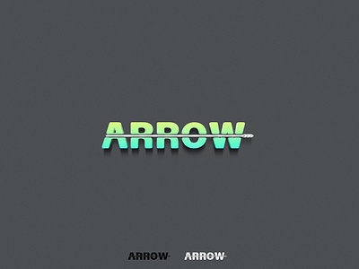 Arrow Logo Design Concept