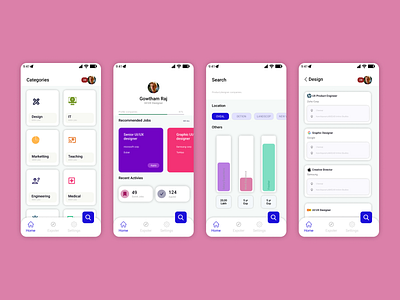 Designer Mobile App Design