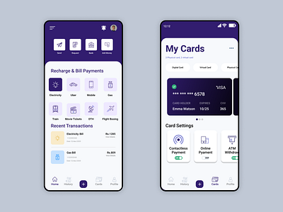 Mobile Payment App Design branding design designer figma mobile app ui uidesign