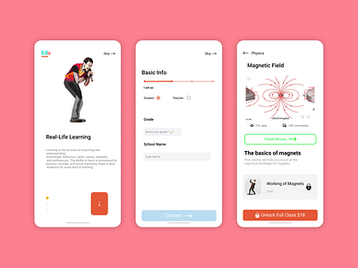 Learning Mobile App Design branding design designer figma mobile app ui uidesign ux