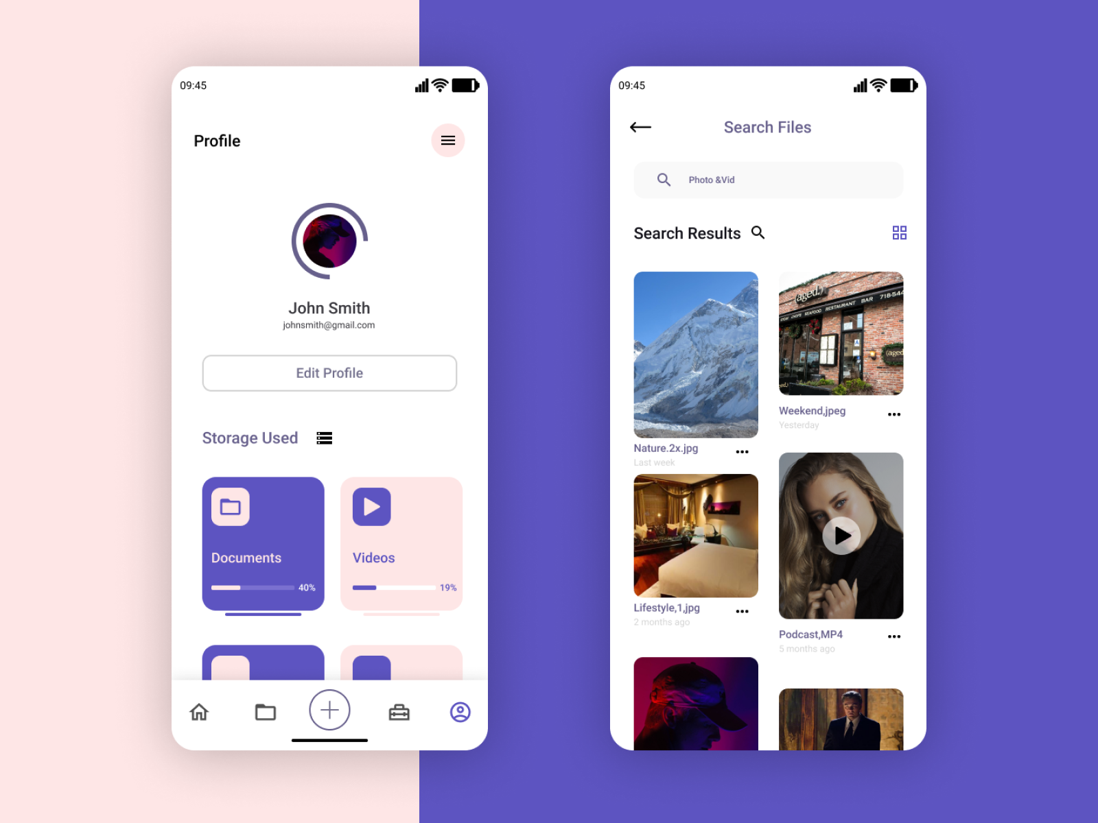 Social Media Mobile App Design by Ashar on Dribbble