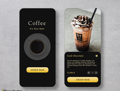 Coffee Shop online. app branding chat design facbook graphic design icon illustration logo u ui ux vector wahtsapp