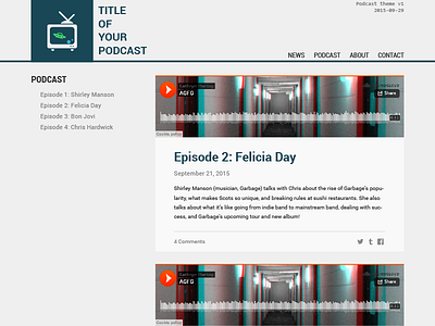 Podcast Blog Mockup