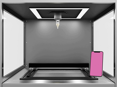 Stereolithography 3D Printing Loop 3d 3d printing animation blender brand brand identity branding loop printing