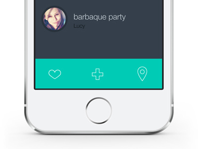 social app design app design flat icons ios iphone social ui ux