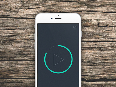 Remote app, take a look at the video app design ios iphone mockuuups remote sound ui ux volume
