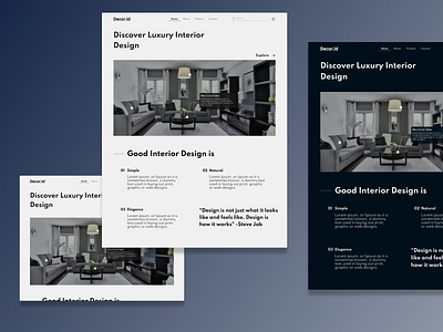 Furniture Shop Website branding dekstop design furniture home landing nice page product simple ui ux website