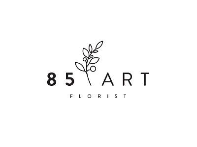 85 Art Florist by Lan Dao on Dribbble