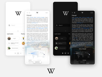 Wikipedia Redesign Mobile challenge redesign theme wikipedia
