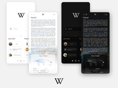 Wikipedia Redesign Mobile