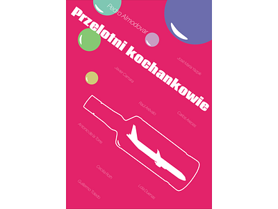 Plakat do filmu "Przelotni kochankowie"