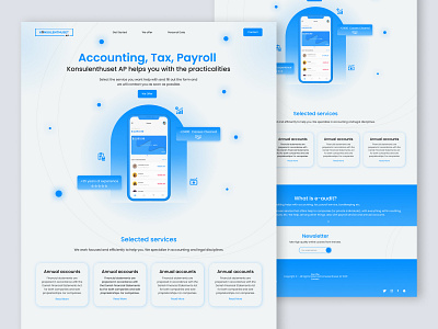 KAP- Accounts Services Website Design