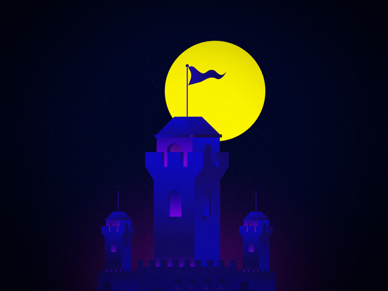 Castle- minimal animation
