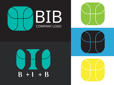 BIB logo concept design branding design graphic design logo