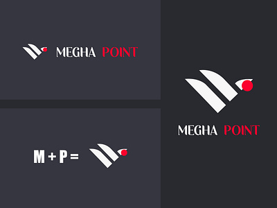 Megha Point logo design branding design graphic design icon logo