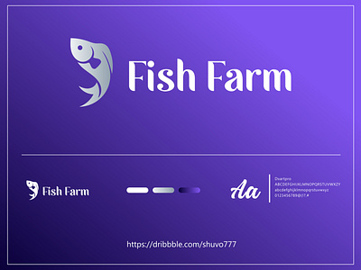 Fish Farm logo | FishFarm logo concept app branding design graphic design icon illustration logo