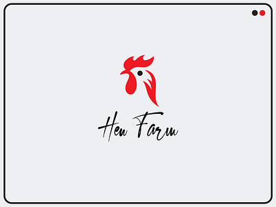 Hen farm logo design | Hen logo design