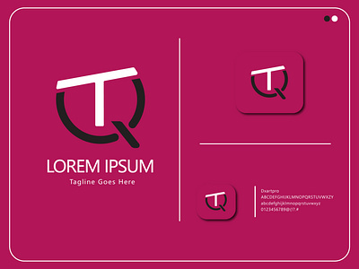 QT letter mark | QT logo concept app branding design graphic design icon illustration logo ui ux vector