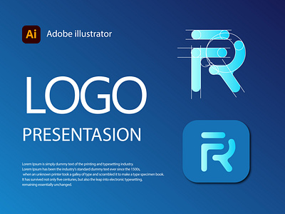 Logo presentation | logo presentation design app branding design graphic design icon illustration logo ui ux vector