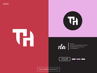 TH Logo Design app branding design graphic design icon illustration logo ui ux vector