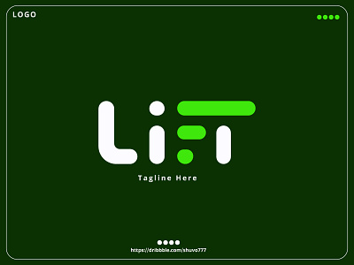 Lift Word Mark Logo design