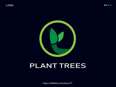 Plant Trees logo design