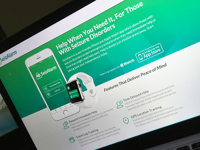 SeizAlarm Website apple watch epilepsy iphone seizures website