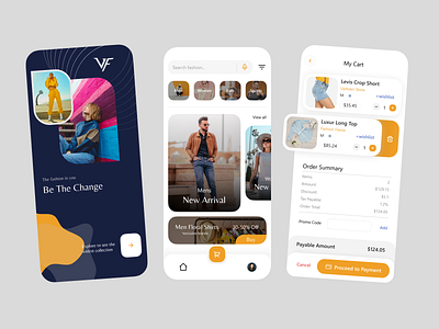 Fashion App app design designui ecommerce fashion figma simpleui style ui uiux