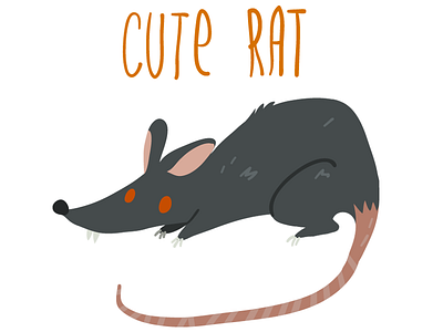 Cute Rat