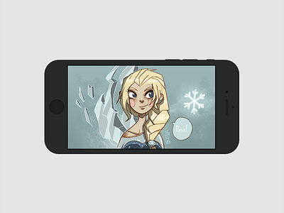 Frozen phone