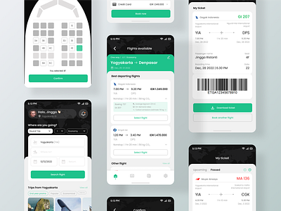 Flight booking app