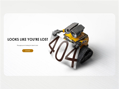 404 Page - Daily UI 008 404 404page adobexd dailyui dailyui 008 dailyui008 dailyuichallenge design error page pagenotfound ui ux web webdesign