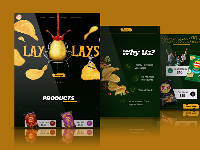Lays Website Design