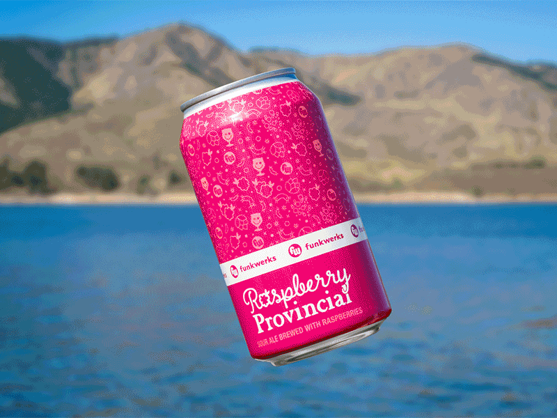 New Cans for Funkwerks beer can colorado colorful craft beer funkwerks gif packaging