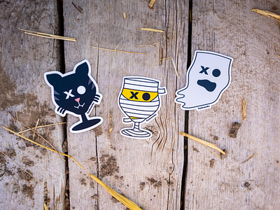 Spooky Sticker Set