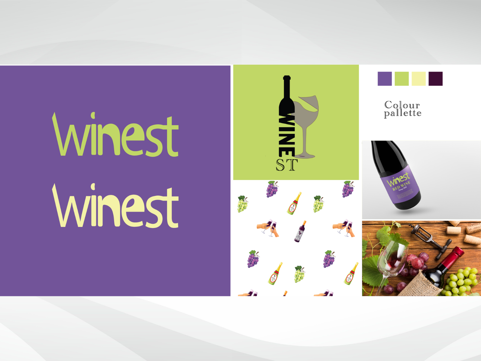 Winest brand design by Iuliyana on Dribbble