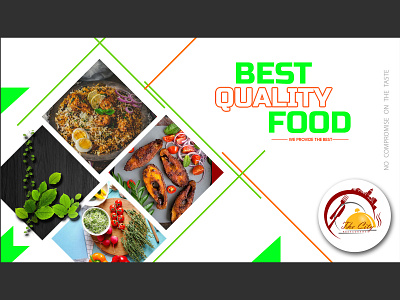 Social Media Banner, Restaurant food design