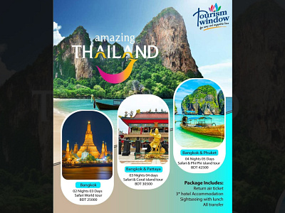 Tourism Package Design (Social Media Banner)