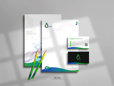 Aqua Services - Mineral Water Supplier Brand Identity Design